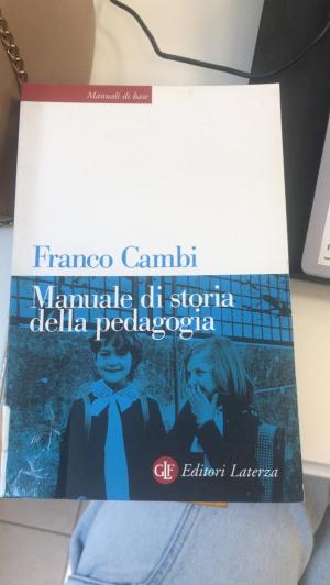 Manuale di storia della pedagogia